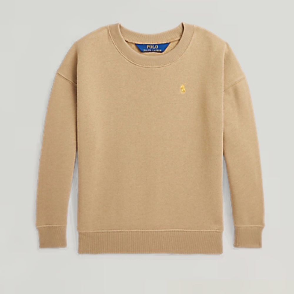 Polo by Ralph Lauren toddler Tan Crewneck Sweater & Pants